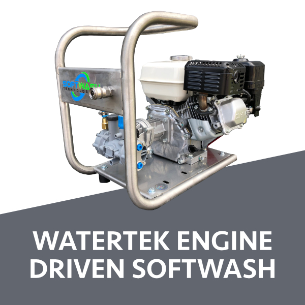 Watertek Engine Driven SoftWash Units